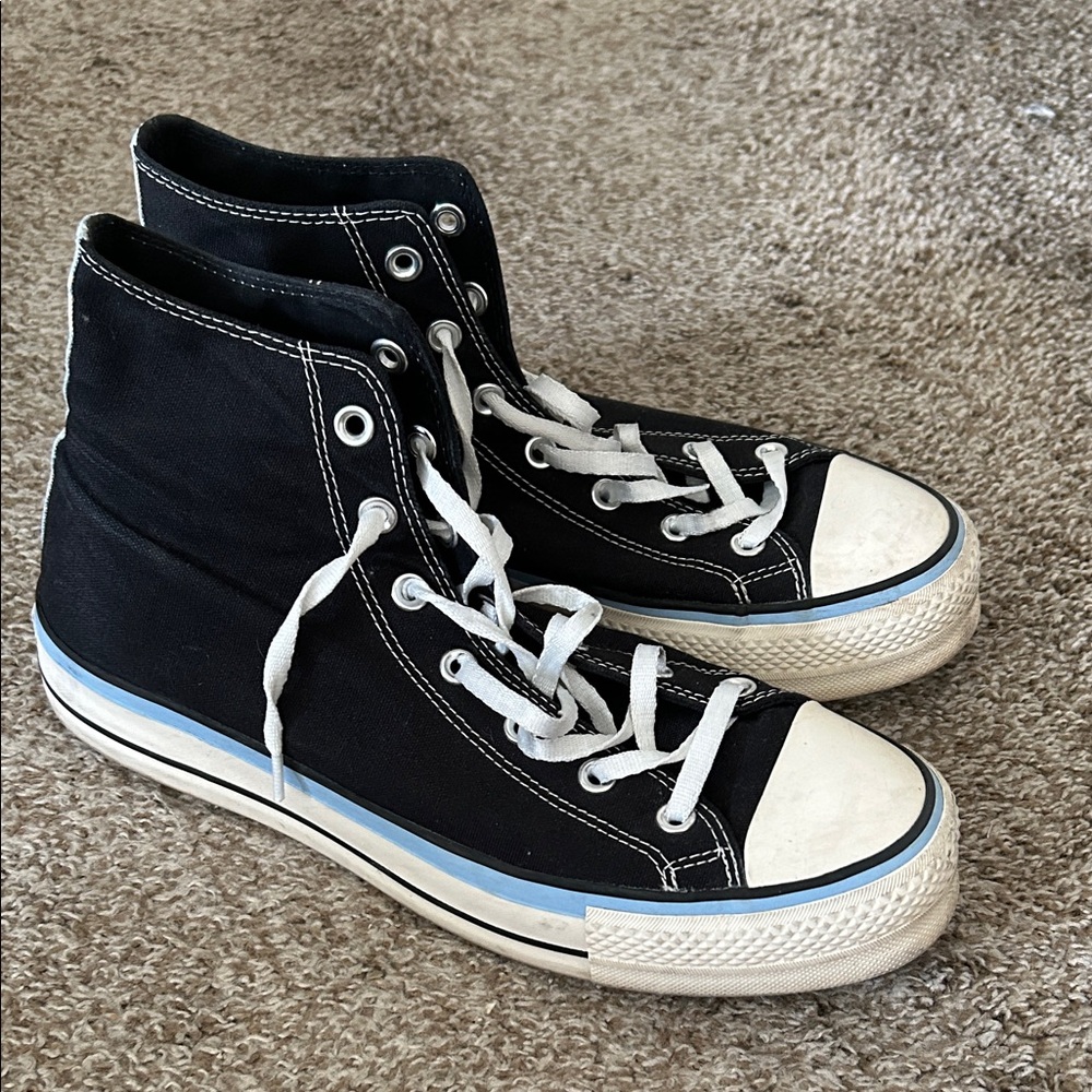 Black Platform Converse - image 1